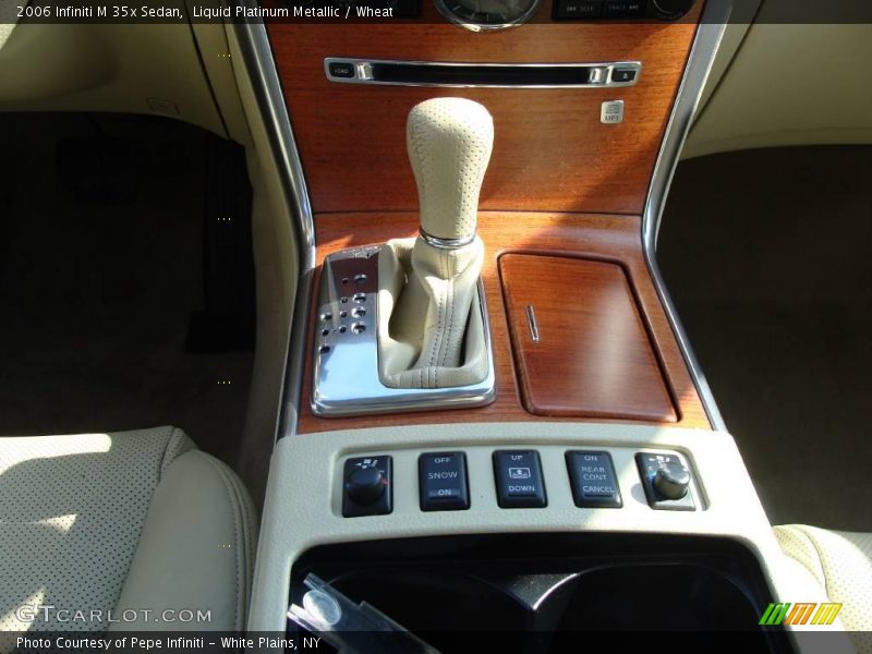 Liquid Platinum Metallic / Wheat 2006 Infiniti M 35x Sedan
