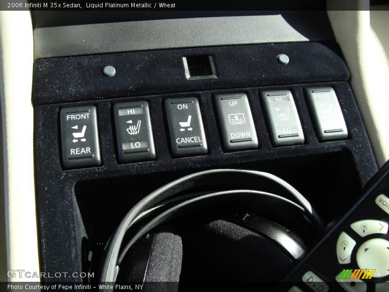 Liquid Platinum Metallic / Wheat 2006 Infiniti M 35x Sedan
