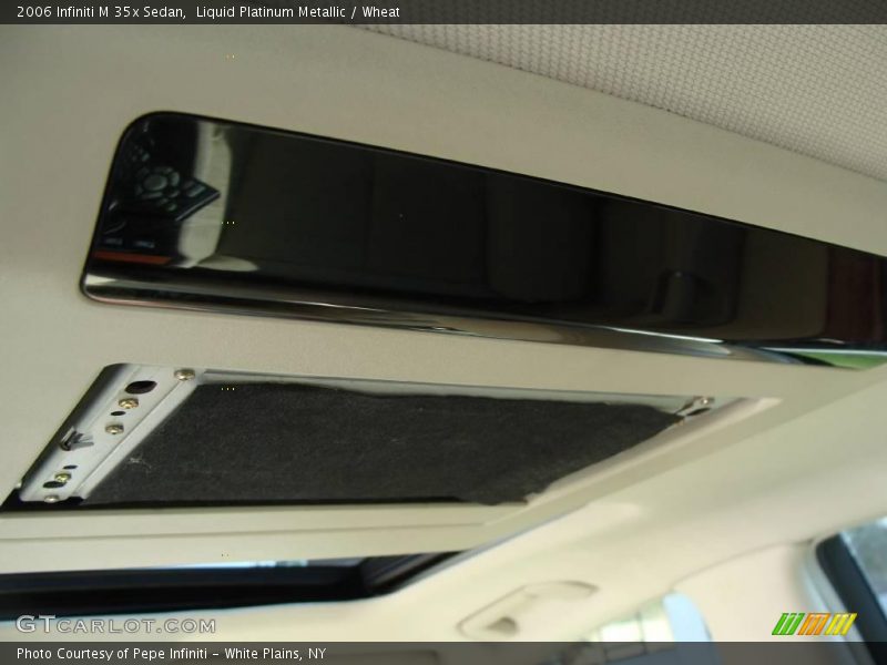 Liquid Platinum Metallic / Wheat 2006 Infiniti M 35x Sedan