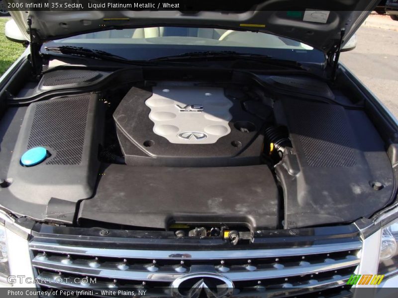 Liquid Platinum Metallic / Wheat 2006 Infiniti M 35x Sedan