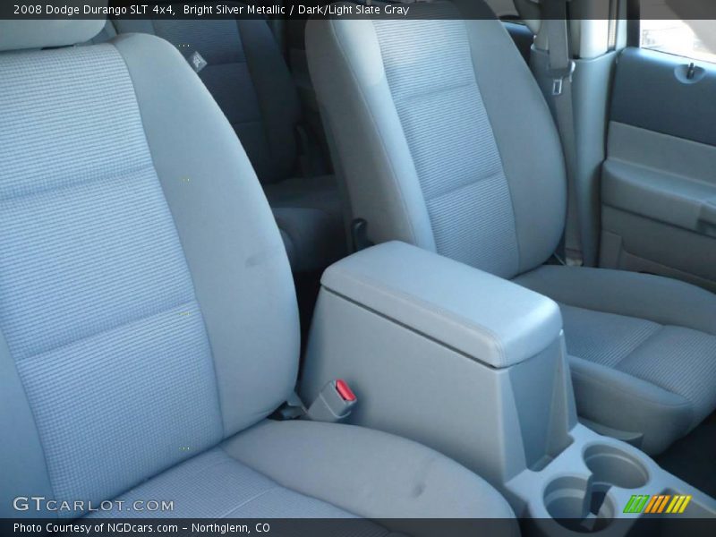 Bright Silver Metallic / Dark/Light Slate Gray 2008 Dodge Durango SLT 4x4