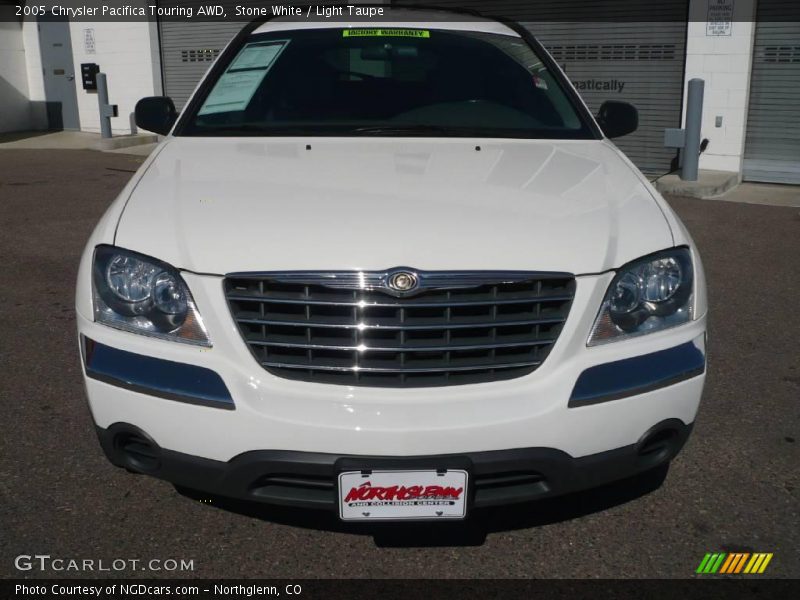 Stone White / Light Taupe 2005 Chrysler Pacifica Touring AWD