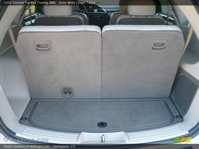 Stone White / Light Taupe 2005 Chrysler Pacifica Touring AWD