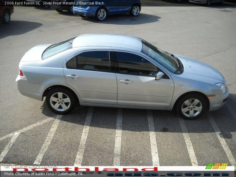 Silver Frost Metallic / Charcoal Black 2006 Ford Fusion SE