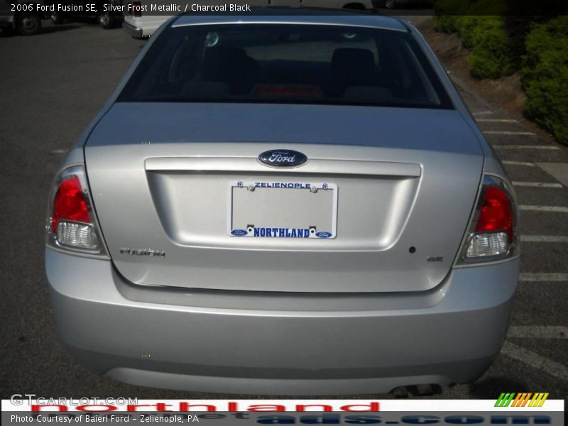 Silver Frost Metallic / Charcoal Black 2006 Ford Fusion SE