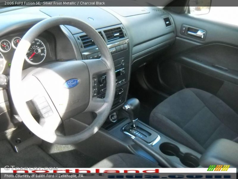Silver Frost Metallic / Charcoal Black 2006 Ford Fusion SE