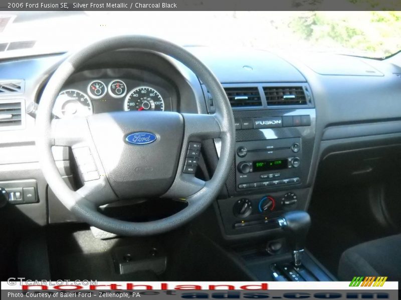 Silver Frost Metallic / Charcoal Black 2006 Ford Fusion SE
