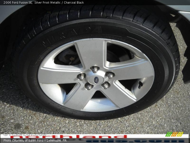 Silver Frost Metallic / Charcoal Black 2006 Ford Fusion SE