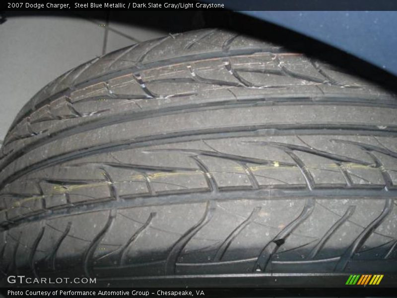 Steel Blue Metallic / Dark Slate Gray/Light Graystone 2007 Dodge Charger