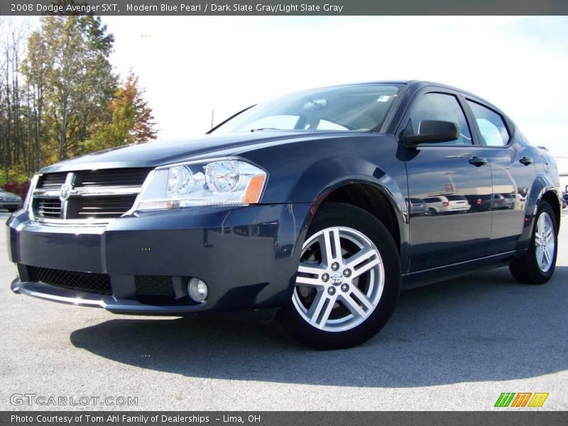 Modern Blue Pearl / Dark Slate Gray/Light Slate Gray 2008 Dodge Avenger SXT