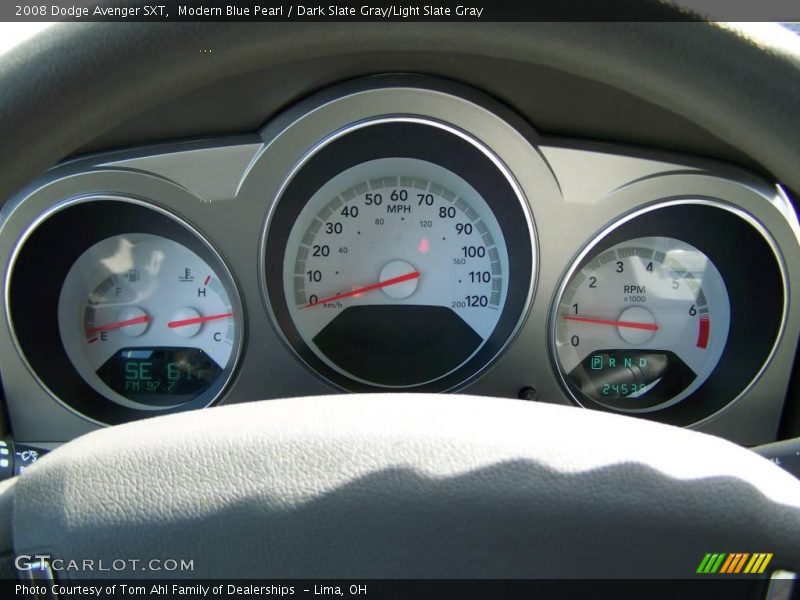 Modern Blue Pearl / Dark Slate Gray/Light Slate Gray 2008 Dodge Avenger SXT