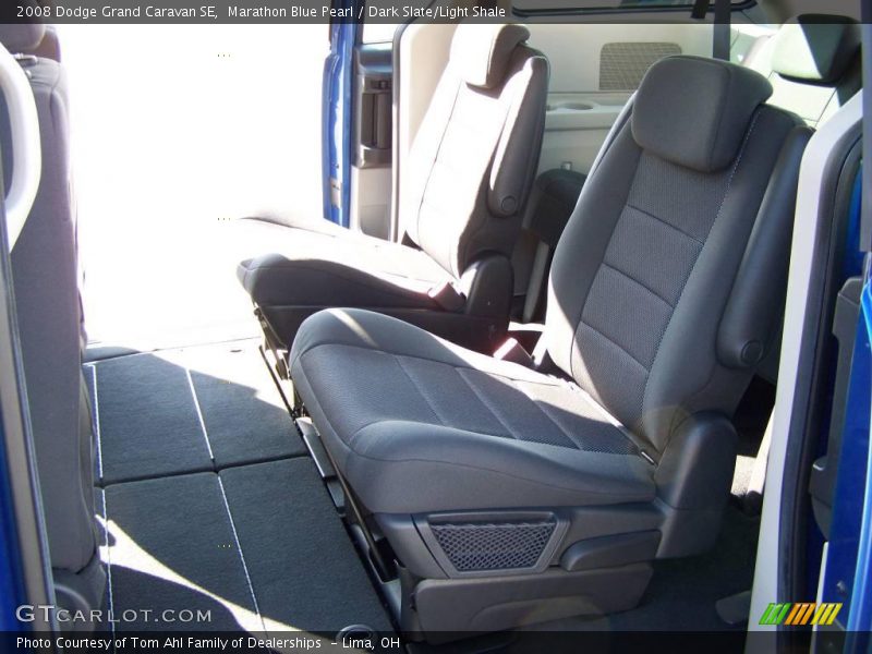 Marathon Blue Pearl / Dark Slate/Light Shale 2008 Dodge Grand Caravan SE