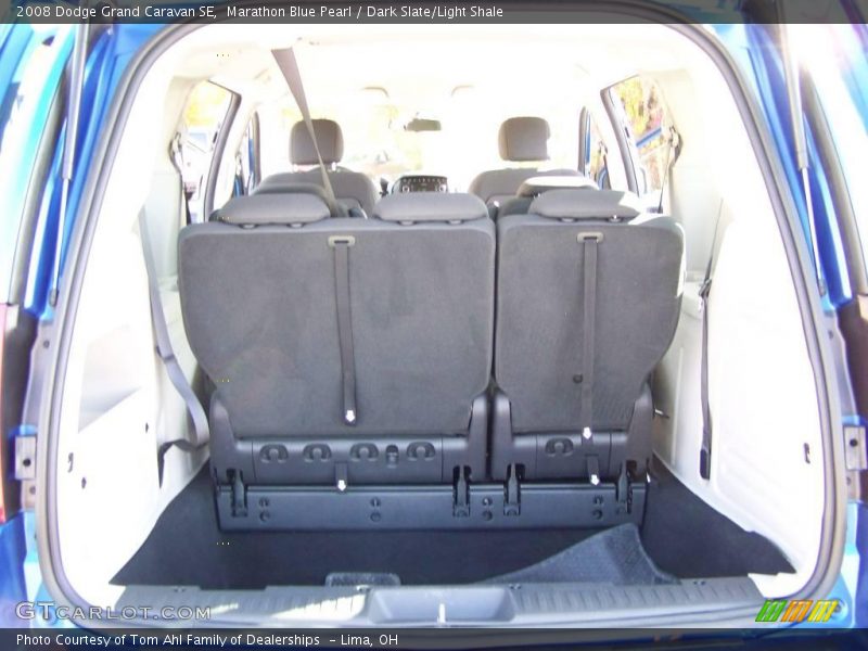 Marathon Blue Pearl / Dark Slate/Light Shale 2008 Dodge Grand Caravan SE