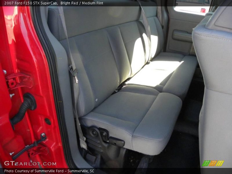 Bright Red / Medium Flint 2007 Ford F150 STX SuperCab