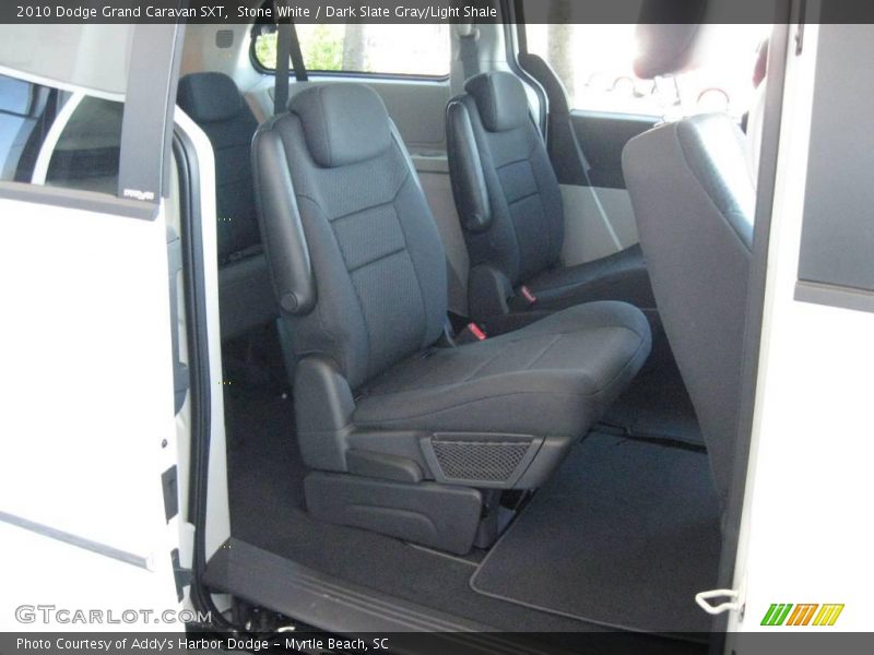 Stone White / Dark Slate Gray/Light Shale 2010 Dodge Grand Caravan SXT