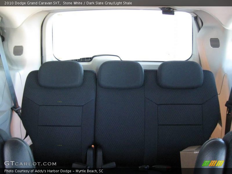 Stone White / Dark Slate Gray/Light Shale 2010 Dodge Grand Caravan SXT