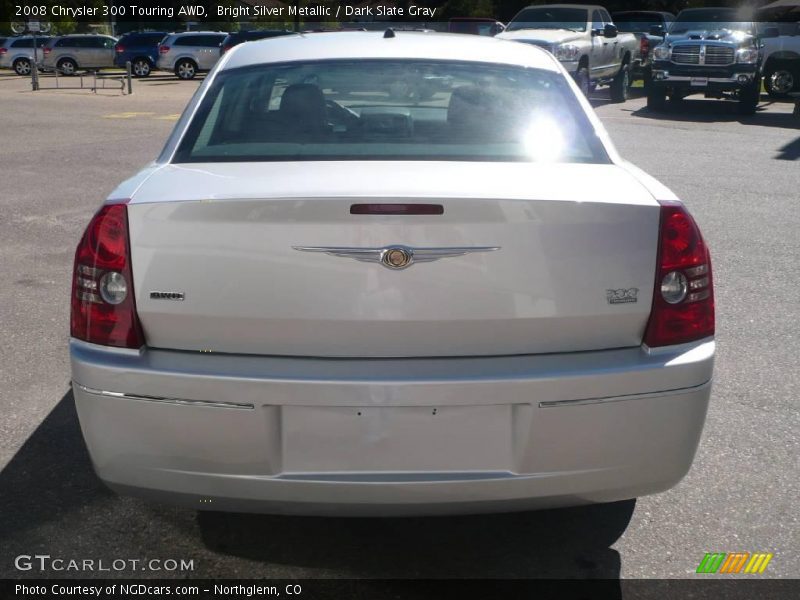 Bright Silver Metallic / Dark Slate Gray 2008 Chrysler 300 Touring AWD