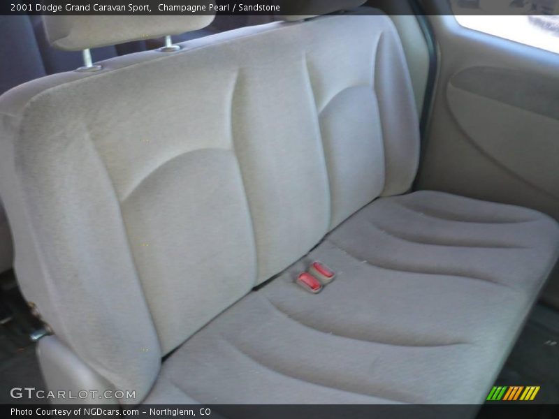 Champagne Pearl / Sandstone 2001 Dodge Grand Caravan Sport