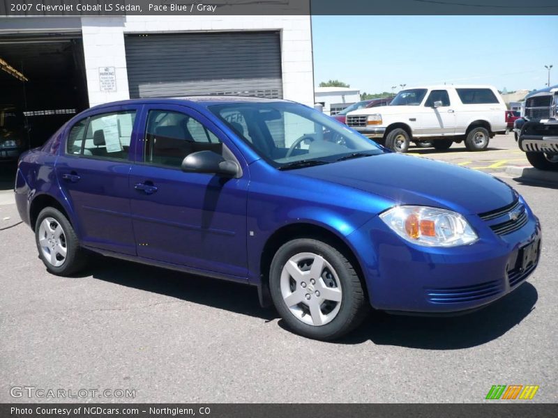 Pace Blue / Gray 2007 Chevrolet Cobalt LS Sedan