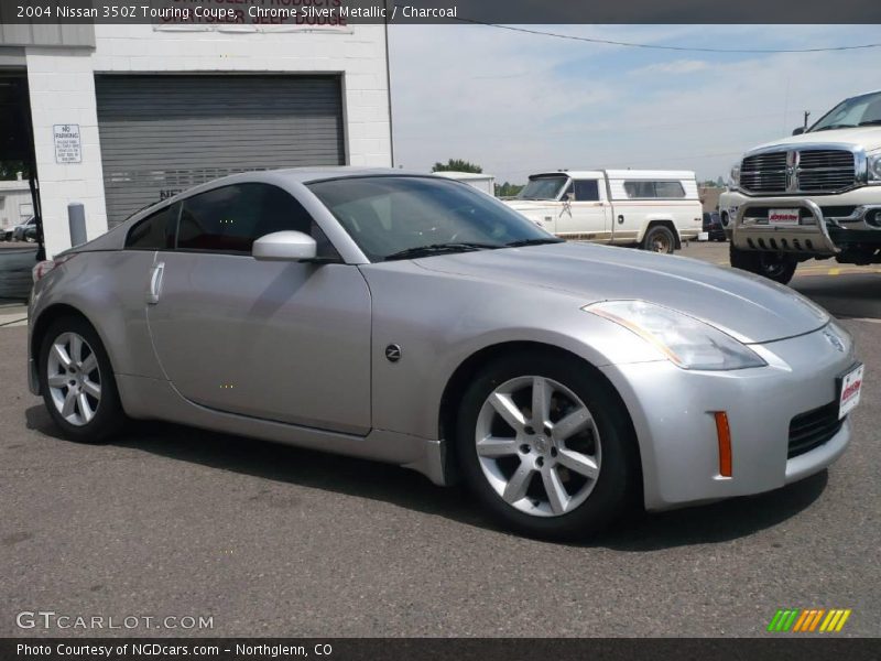 Chrome Silver Metallic / Charcoal 2004 Nissan 350Z Touring Coupe