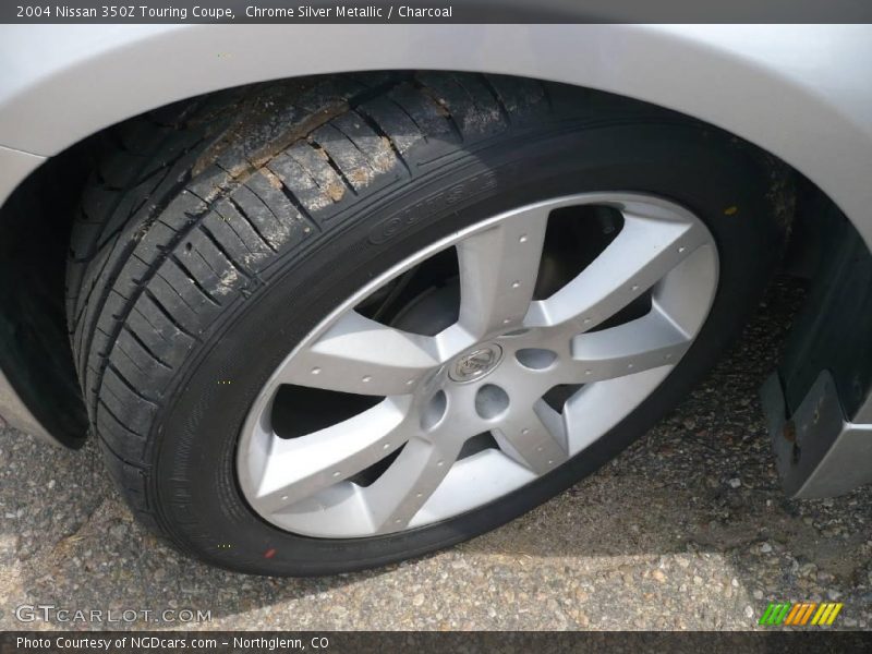 Chrome Silver Metallic / Charcoal 2004 Nissan 350Z Touring Coupe