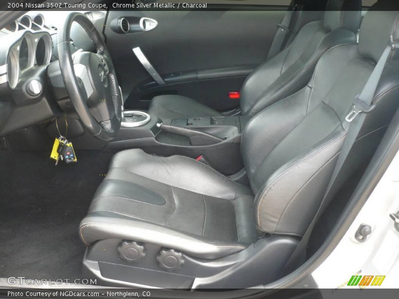Chrome Silver Metallic / Charcoal 2004 Nissan 350Z Touring Coupe
