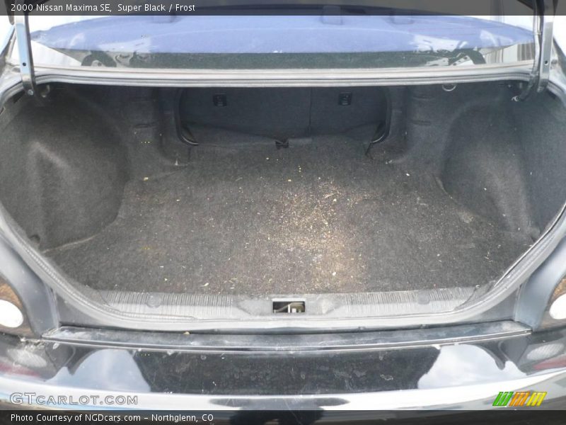 Super Black / Frost 2000 Nissan Maxima SE