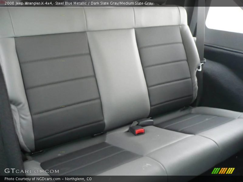 Steel Blue Metallic / Dark Slate Gray/Medium Slate Gray 2008 Jeep Wrangler X 4x4