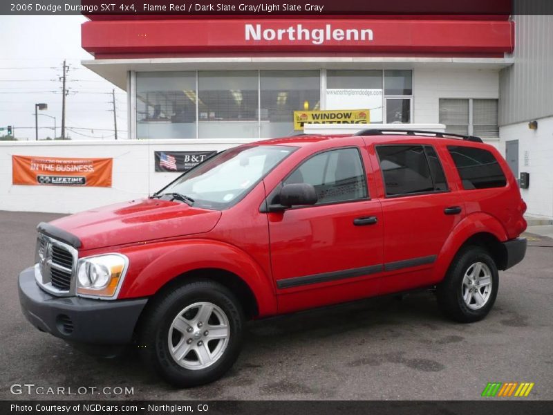 Flame Red / Dark Slate Gray/Light Slate Gray 2006 Dodge Durango SXT 4x4