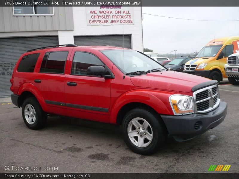 Flame Red / Dark Slate Gray/Light Slate Gray 2006 Dodge Durango SXT 4x4