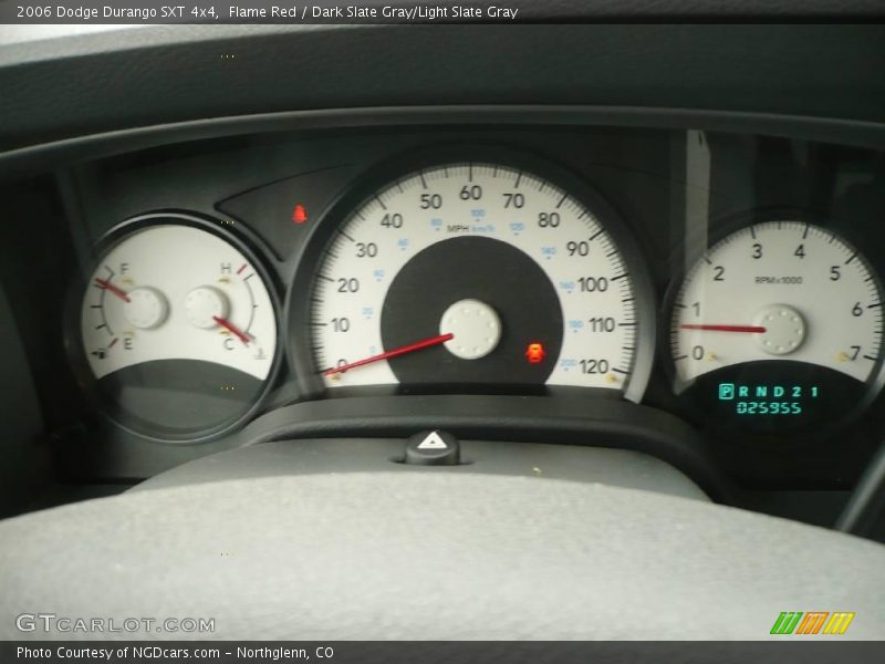 Flame Red / Dark Slate Gray/Light Slate Gray 2006 Dodge Durango SXT 4x4