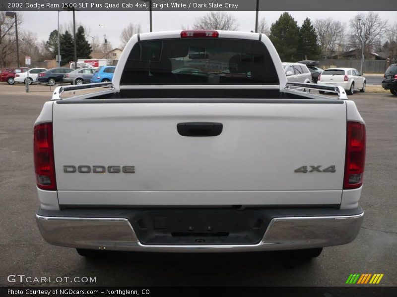 Bright White / Dark Slate Gray 2002 Dodge Ram 1500 SLT Plus Quad Cab 4x4