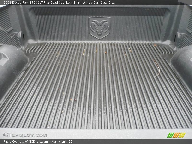 Bright White / Dark Slate Gray 2002 Dodge Ram 1500 SLT Plus Quad Cab 4x4
