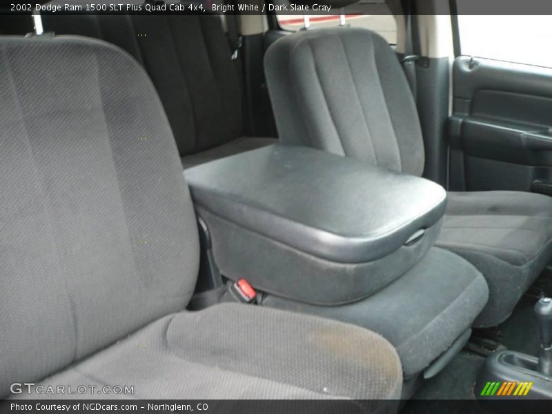 Bright White / Dark Slate Gray 2002 Dodge Ram 1500 SLT Plus Quad Cab 4x4