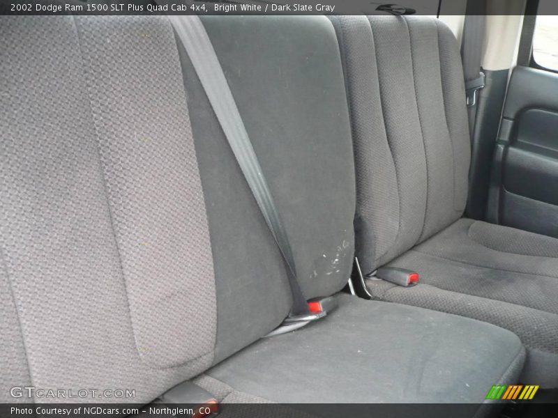 Bright White / Dark Slate Gray 2002 Dodge Ram 1500 SLT Plus Quad Cab 4x4