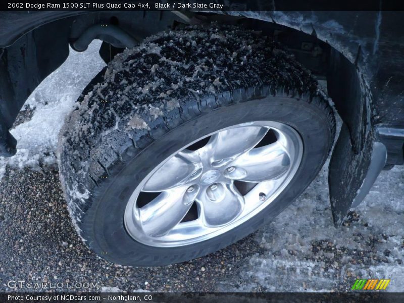 Black / Dark Slate Gray 2002 Dodge Ram 1500 SLT Plus Quad Cab 4x4