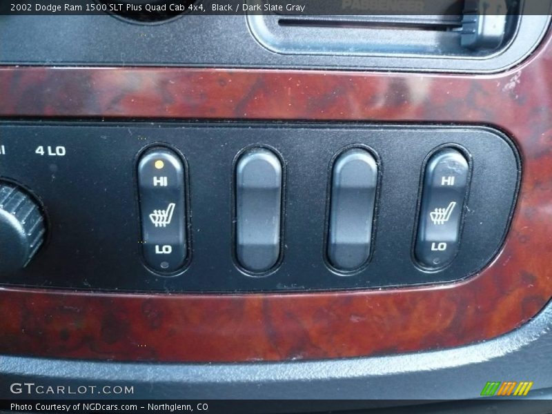 Black / Dark Slate Gray 2002 Dodge Ram 1500 SLT Plus Quad Cab 4x4