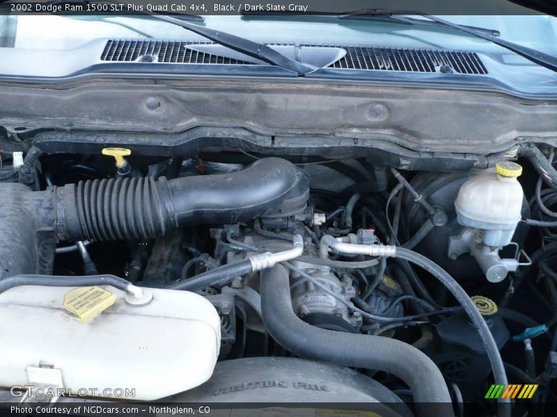 Black / Dark Slate Gray 2002 Dodge Ram 1500 SLT Plus Quad Cab 4x4