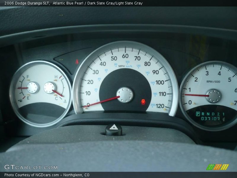 Atlantic Blue Pearl / Dark Slate Gray/Light Slate Gray 2006 Dodge Durango SLT