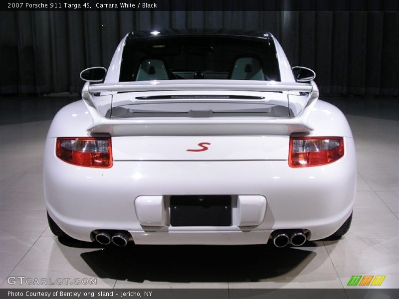 Carrara White / Black 2007 Porsche 911 Targa 4S