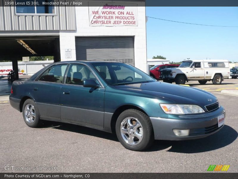 Woodland Pearl / Beige 1998 Lexus ES 300