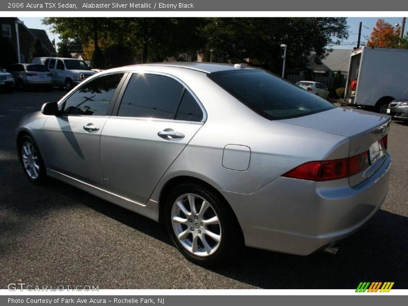 Alabaster Silver Metallic / Ebony Black 2006 Acura TSX Sedan