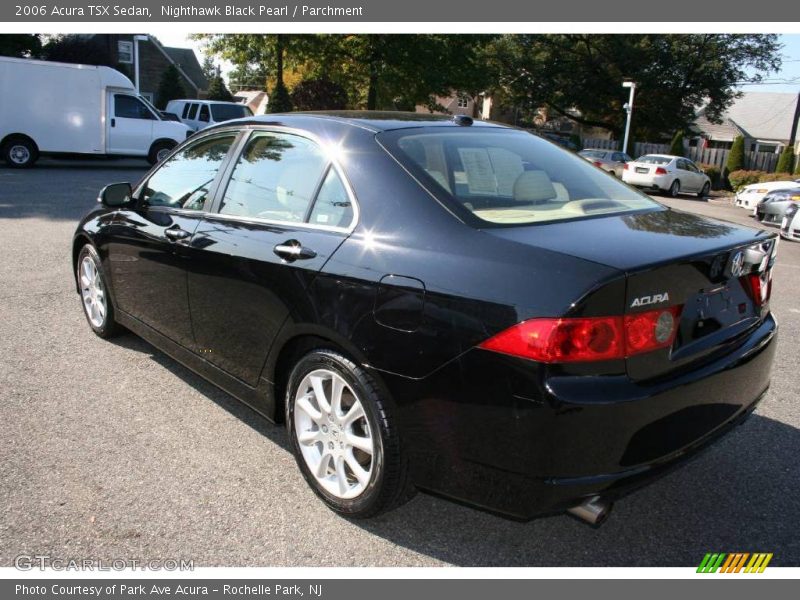 Nighthawk Black Pearl / Parchment 2006 Acura TSX Sedan