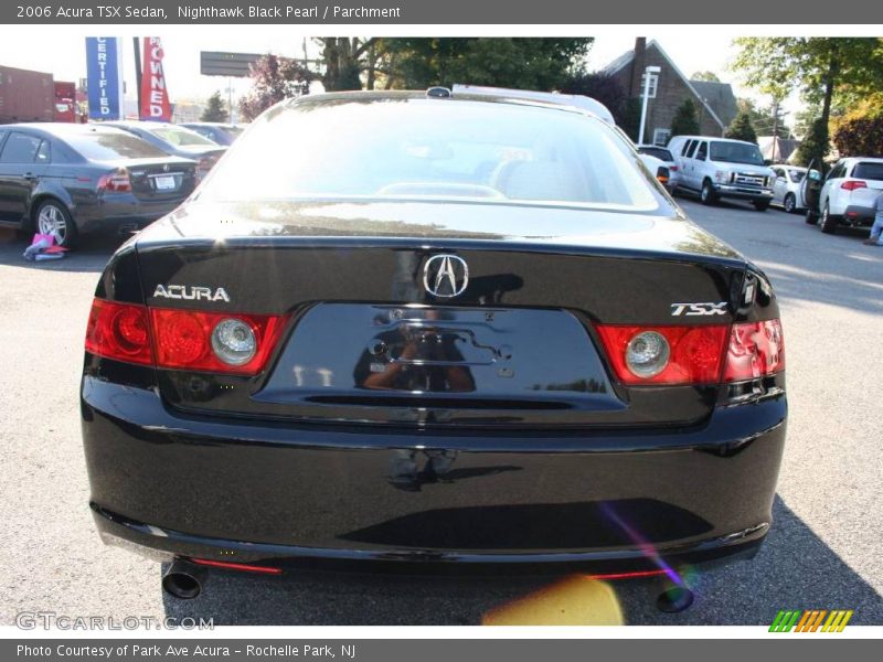 Nighthawk Black Pearl / Parchment 2006 Acura TSX Sedan