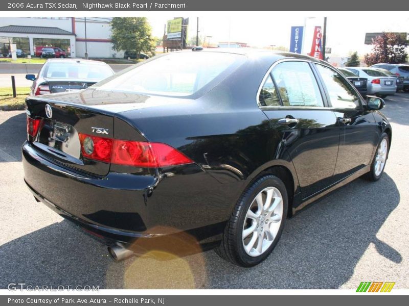 Nighthawk Black Pearl / Parchment 2006 Acura TSX Sedan