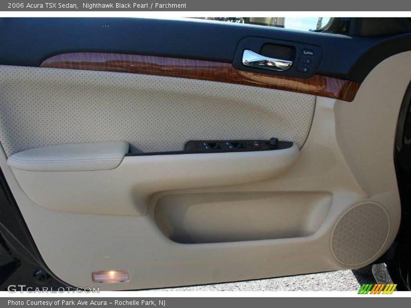 Nighthawk Black Pearl / Parchment 2006 Acura TSX Sedan