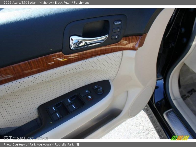 Nighthawk Black Pearl / Parchment 2006 Acura TSX Sedan