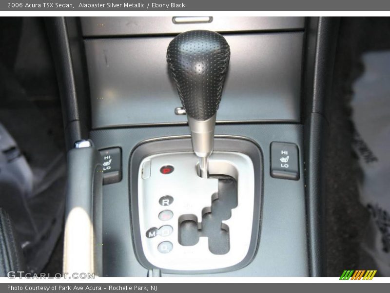 Alabaster Silver Metallic / Ebony Black 2006 Acura TSX Sedan