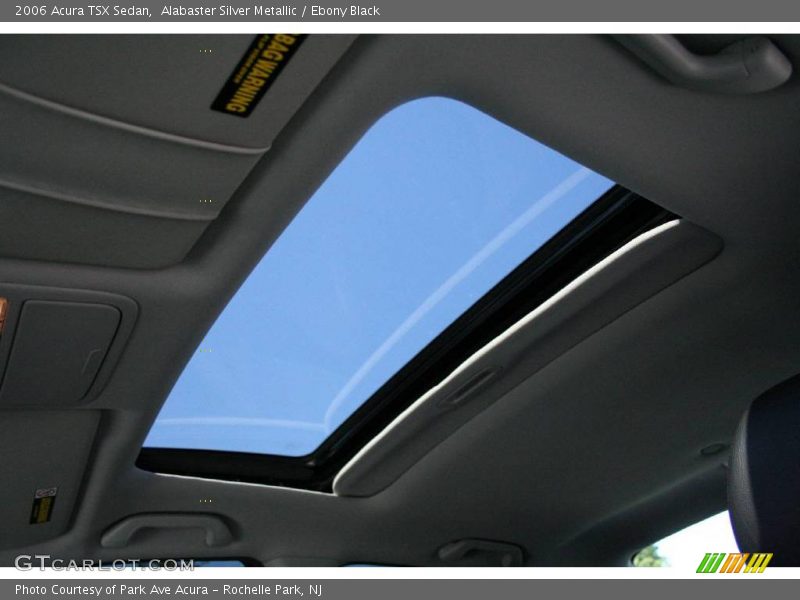 Alabaster Silver Metallic / Ebony Black 2006 Acura TSX Sedan