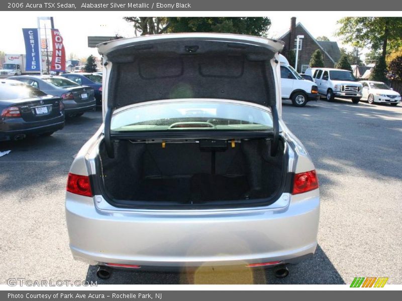 Alabaster Silver Metallic / Ebony Black 2006 Acura TSX Sedan
